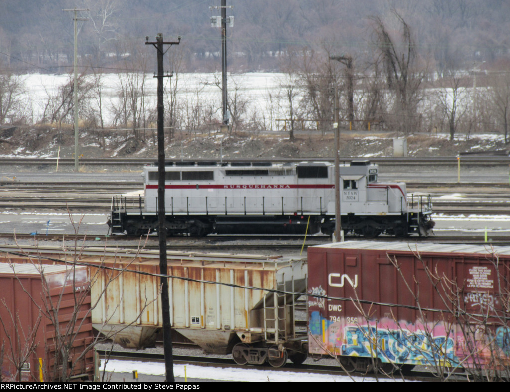 NYSW 3024 at the Enola diesel facility